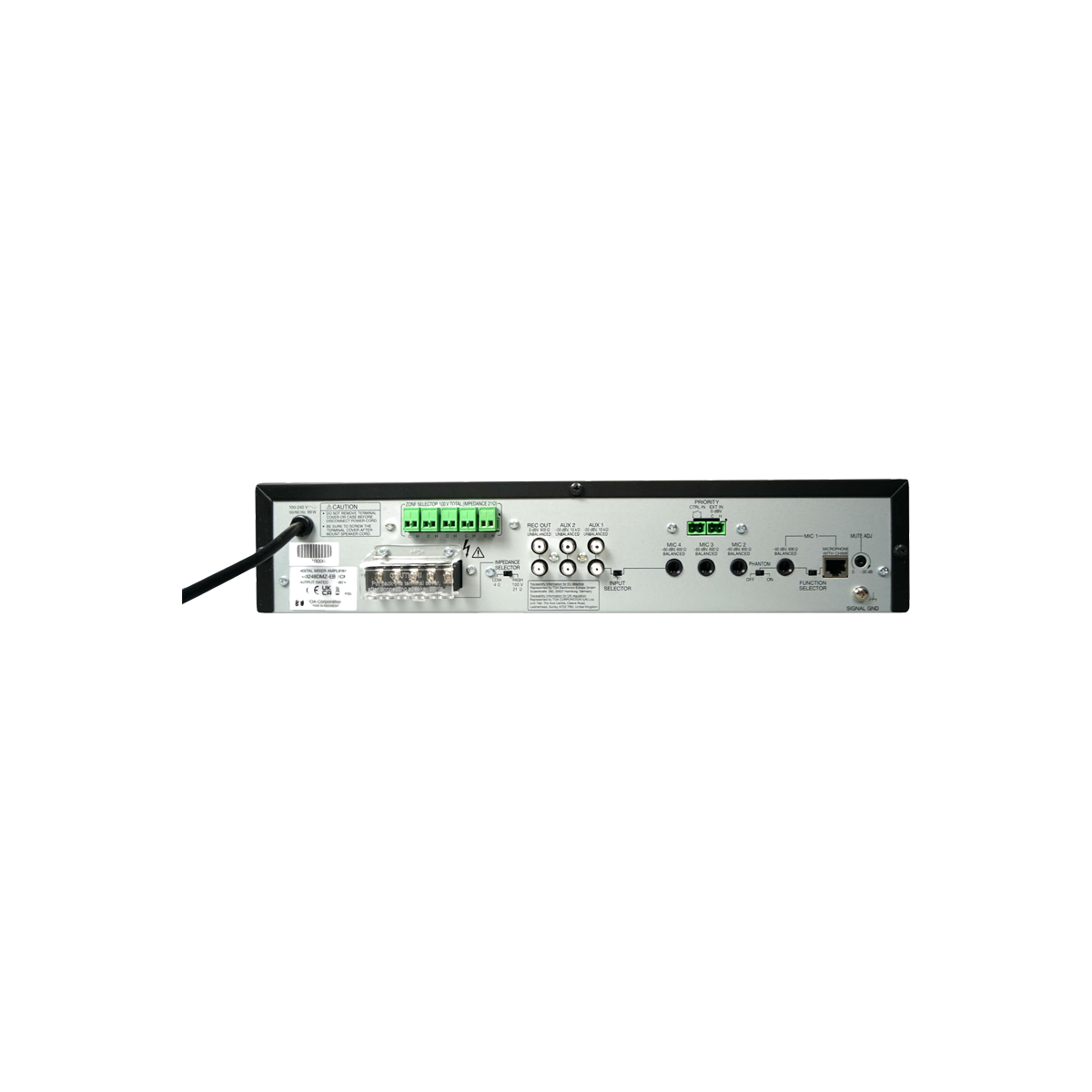 Digital Mixer Amplifier . A-3200D Series - الصورة 3